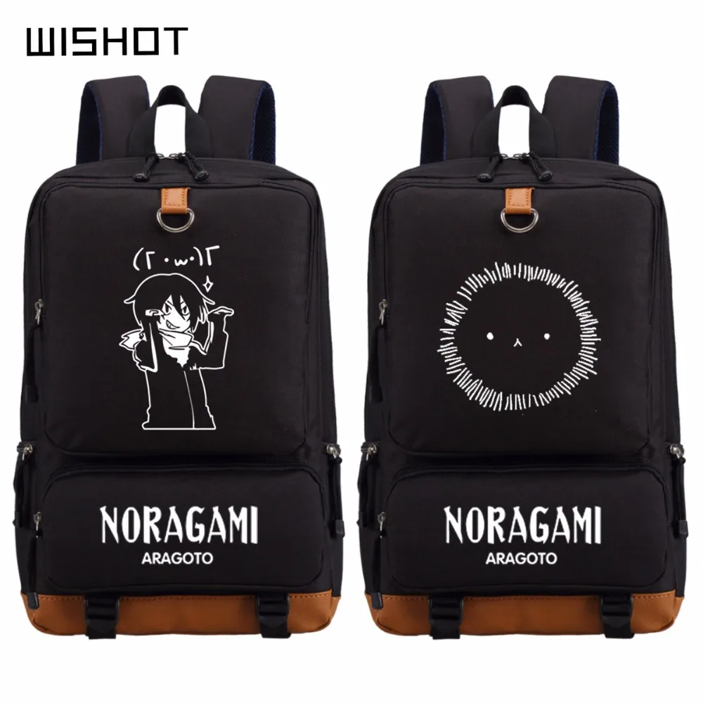 WISHOT Noragami Aragoto Yato bag backpack for teenagers Men Women's boy girl's Student School Bags travel Shoulder Bag Cosplay
WISHOT Noragami Aragoto Yato bag backpack for teenagers Men Women's boy girl's Student School Bags travel Shoulder Bag Cosplay