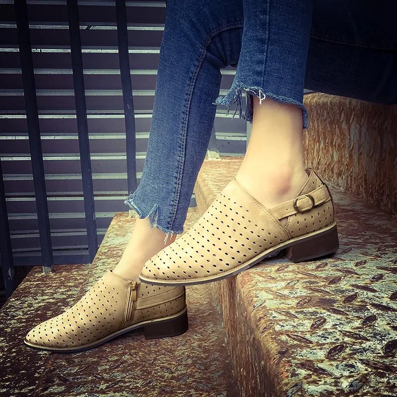 2019 platform shoes women flats fashion leather breathable hollow casual shoe with zipper non slip rubber sole ladies footwear
2019 platform shoes women flats fashion leather breathable hollow casual shoe with zipper non slip rubber sole ladies footwear
