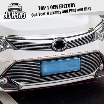 Aiwins For Camry Grille chrome trim car styling 2015 2016 For Camry metal Grille strip stickers Car Special high-quality
Aiwins For Camry Grille chrome trim car styling 2015 2016 For Camry metal Grille strip stickers Car Special high-quality