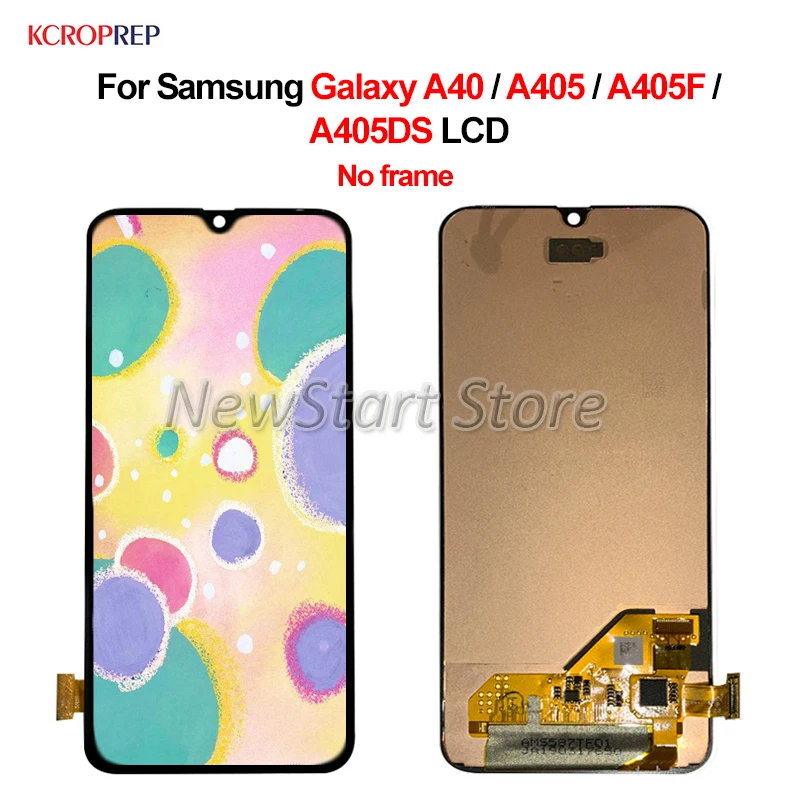 Super AMOLED For Samsung Galaxy A40 A405 A405F A405DS LCD Display Touch Screen Digitizer Assembly 5.9" For Samsung A40 lcd
Super AMOLED For Samsung Galaxy A40 A405 A405F A405DS LCD Display Touch Screen Digitizer Assembly 5.9" For Samsung A40 lcd