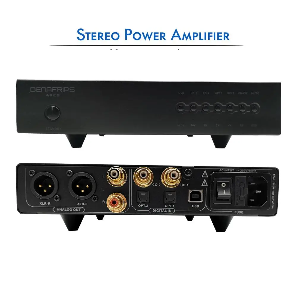 Denafrips ARES USB DAC R2R PCM384 Balanced Resistance DAC Decoder DSD1024 Digital Audio Decoding Sound Code AK4118
Denafrips ARES USB DAC R2R PCM384 Balanced Resistance DAC Decoder DSD1024 Digital Audio Decoding Sound Code AK4118