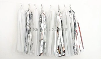 20x New 14 "35cm metalic silver white tissue paper tassel garland wedding party wall hanging decorative banner bunting pom
20x New 14 "35cm metalic silver white tissue paper tassel garland wedding party wall hanging decorative banner bunting pom