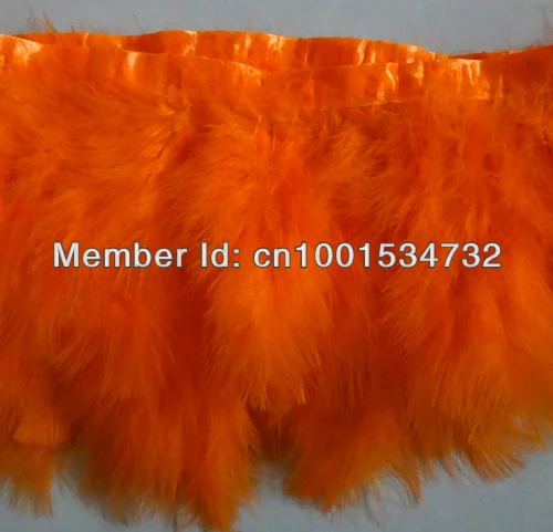 Free Shipping 10Yards 15-18cm width Orange Marabou Feather trimming Turkey Feather trim fringe for Skirt Dress Carnival custome
Free Shipping 10Yards 15-18cm width Orange Marabou Feather trimming Turkey Feather trim fringe for Skirt Dress Carnival custome