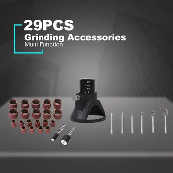 29pcs Rotary Power Tool Set Mini Drill Grinder Polishing Kit Sanding Band Locator Accessories Parts Wood Work Repairing
29pcs Rotary Power Tool Set Mini Drill Grinder Polishing Kit Sanding Band Locator Accessories Parts Wood Work Repairing