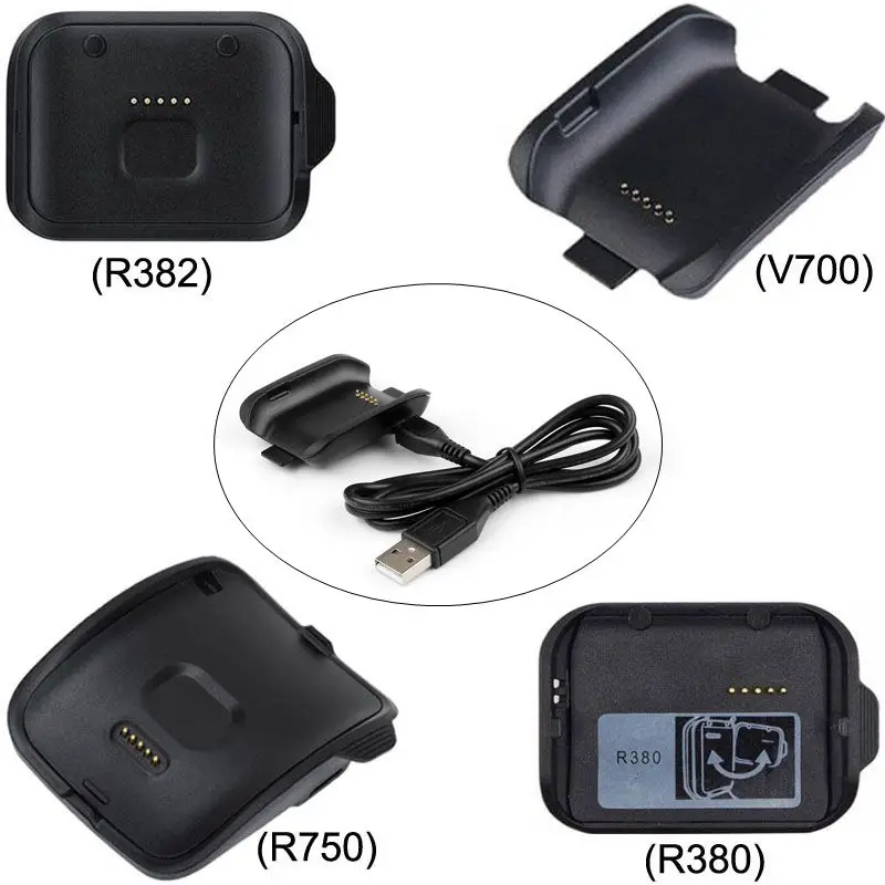 Micro USB Charging Cable Dock Charger Adapter For Samsung Galaxy Gear V700 / R350 / R380/ R750/ Live R382 Smart Watch Wristband
Micro USB Charging Cable Dock Charger Adapter For Samsung Galaxy Gear V700 / R350 / R380/ R750/ Live R382 Smart Watch Wristband