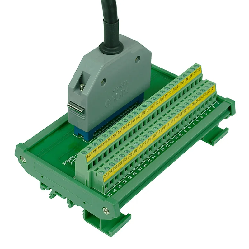 Servo FX-50HD/K Fanuc module 50Pin terminal to MR-50RFD2+ with male cable Straight Through hole type female connector
Servo FX-50HD/K Fanuc module 50Pin terminal to MR-50RFD2+ with male cable Straight Through hole type female connector