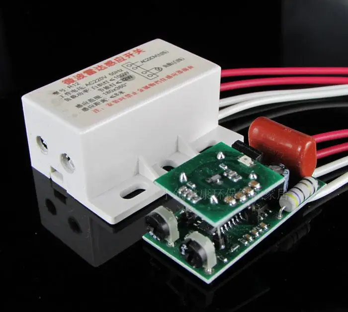 Hot Sale High Quality 220V Infrared Module Sensing Microwave Radar Body Motion sensor Switch Delay Distance Is Adjustable
Hot Sale High Quality 220V Infrared Module Sensing Microwave Radar Body Motion sensor Switch Delay Distance Is Adjustable