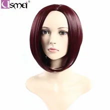 USMEI Bob hair Women Synthetic short Wigs High Temperature Fiber Hair straight red wig 3 color choose Heat Resistant cosplay wig
USMEI Bob hair Women Synthetic short Wigs High Temperature Fiber Hair straight red wig 3 color choose Heat Resistant cosplay wig