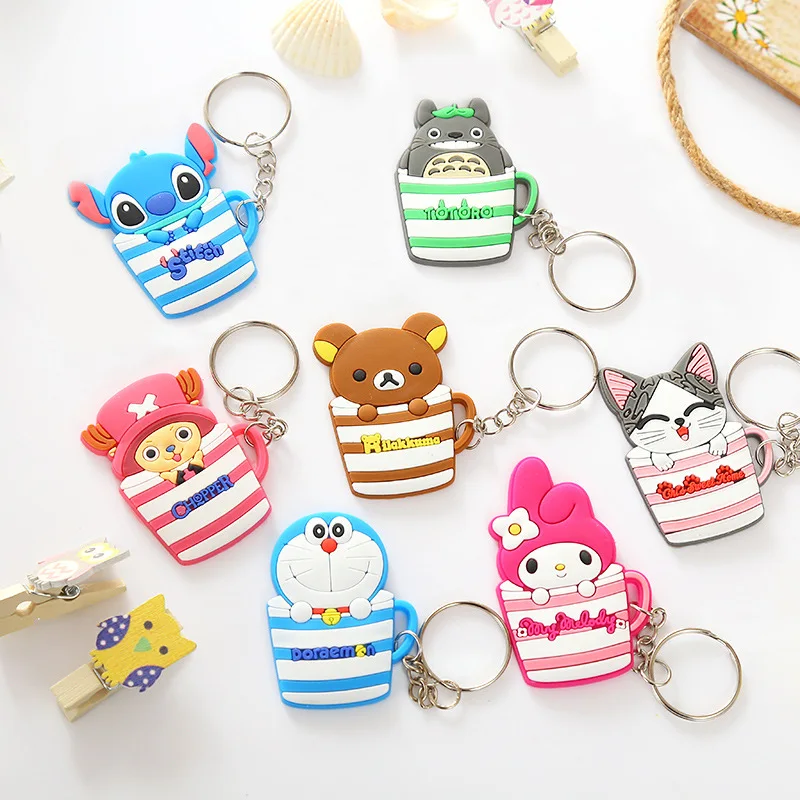 1Pcs Cute Cartoon Mickey Minnie Keychains PVC Chi's Cat Key Chains Key Ring Key Holder Kids Backpack Accessories Free Shipping
1Pcs Cute Cartoon Mickey Minnie Keychains PVC Chi's Cat Key Chains Key Ring Key Holder Kids Backpack Accessories Free Shipping