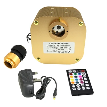 New 16W Twinkle RGBW LED Fiber Optic Light engine Driver with Music Active control for Fiber Optic Starry Sky Effect
New 16W Twinkle RGBW LED Fiber Optic Light engine Driver with Music Active control for Fiber Optic Starry Sky Effect