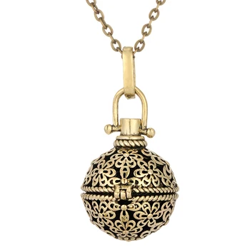 10pcs Flower Diffuser Pendant Locket with Lava with Pads Antique Bronze Perfume Essential Oil Diffuser Pendant Necklace XSH-34 
10pcs Flower Diffuser Pendant Locket with Lava with Pads Antique Bronze Perfume Essential Oil Diffuser Pendant Necklace XSH-34