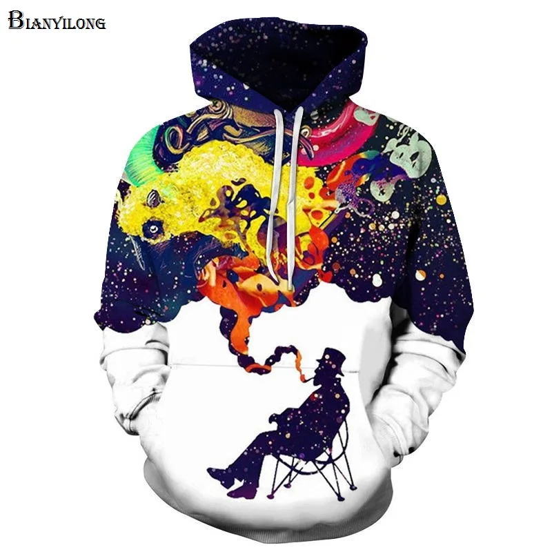 3D Hoodies Men/Women Sweatshirts character Smoking Printed Hip Hop Pullover Hooded Rock Streetwear Tracksuits 6XL BIANYILONG
3D Hoodies Men/Women Sweatshirts character Smoking Printed Hip Hop Pullover Hooded Rock Streetwear Tracksuits 6XL BIANYILONG