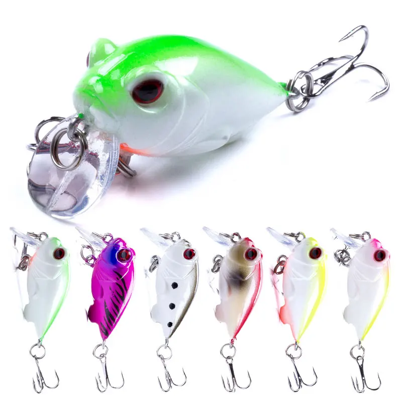 ThunderShower 1pcs Mini Crank 4cm 5.2g Minnow Fishing Lures Wobbler Crankbaits ABS Bass Fishing Tackle
ThunderShower 1pcs Mini Crank 4cm 5.2g Minnow Fishing Lures Wobbler Crankbaits ABS Bass Fishing Tackle