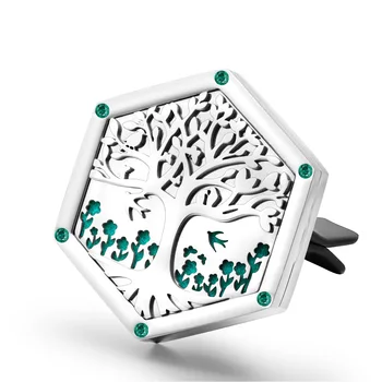Air Freshener Magnet Diffuser Vent Clip 316L Stainless Steel Hexagon Tree Weather Aromatherapy Locket Essential Oil Car Diffuser 
Air Freshener Magnet Diffuser Vent Clip 316L Stainless Steel Hexagon Tree Weather Aromatherapy Locket Essential Oil Car Diffuser