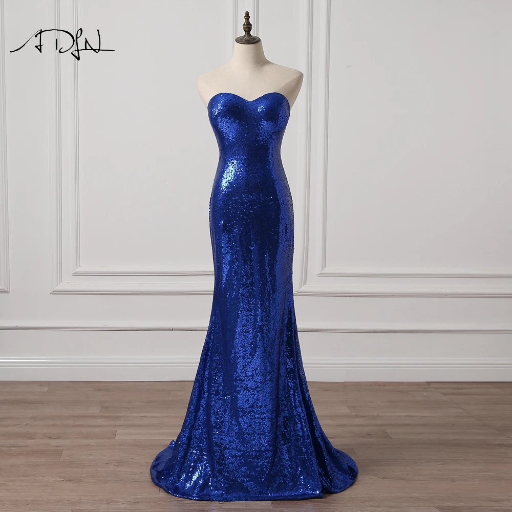 ADLN Sweetheart Sequin Mermaid Evening Dresses Sexy Bling Long Prom Party Gowns Royal Blue/Red/Gold/Green/Rose Gold/Black 
ADLN Sweetheart Sequin Mermaid Evening Dresses Sexy Bling Long Prom Party Gowns Royal Blue/Red/Gold/Green/Rose Gold/Black