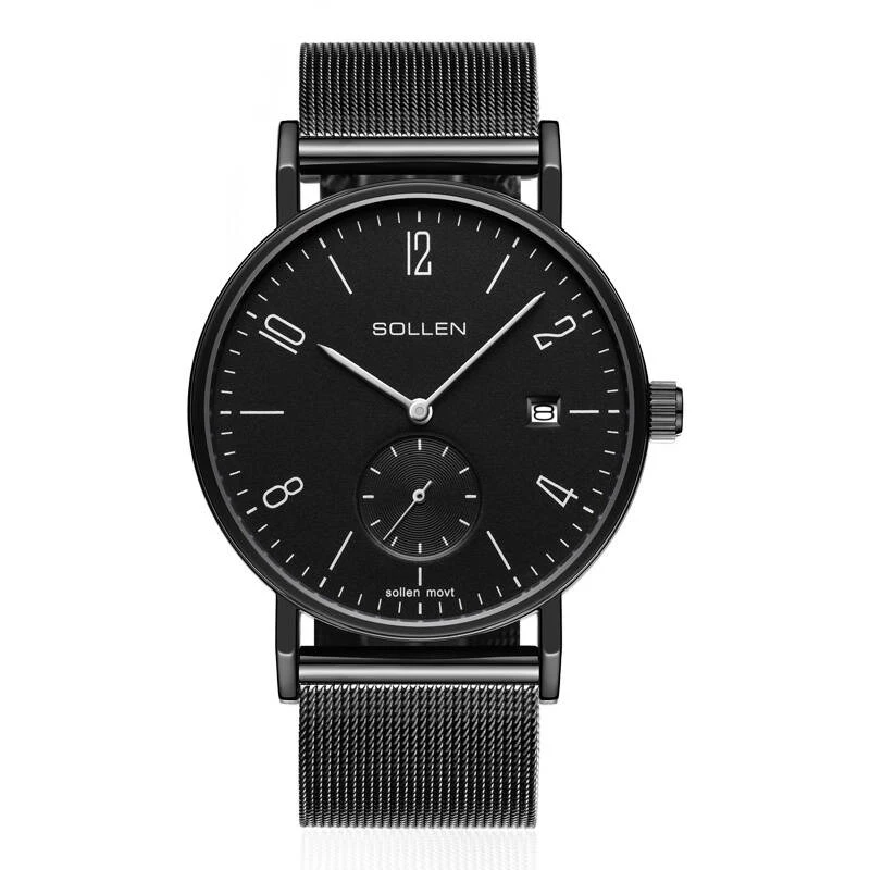 SOLLEN SL9045 watches men luxury brand Germany Bauhaus Milan stainless steel strap fashion men's watch large dial wristwatch
SOLLEN SL9045 watches men luxury brand Germany Bauhaus Milan stainless steel strap fashion men's watch large dial wristwatch