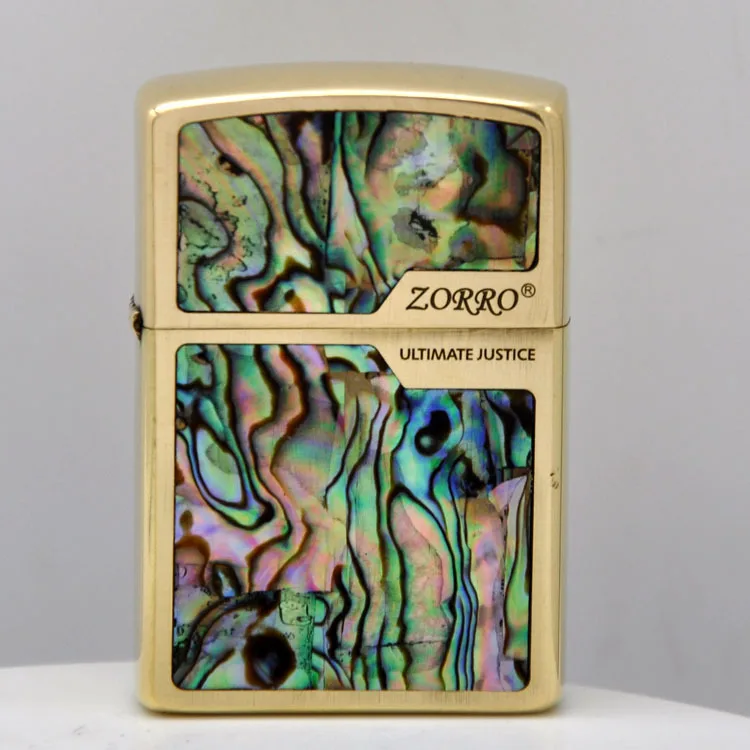 ZORRO Kerosene Lighter Oil Petrol Gasoline Refillable Lighter Color Shell Inlay Windproof FREE GIFT BOX Gadgets for Men
ZORRO Kerosene Lighter Oil Petrol Gasoline Refillable Lighter Color Shell Inlay Windproof FREE GIFT BOX Gadgets for Men