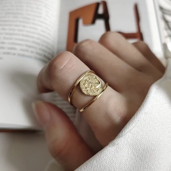 LouLeur 925 sterling silver Mermaid rings gold round creative elegant Korea style open rings for women friendship jewelry charm
LouLeur 925 sterling silver Mermaid rings gold round creative elegant Korea style open rings for women friendship jewelry charm