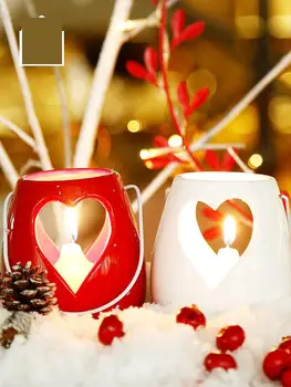 Heart Shaped Candlestick Candle Cup Wedding Decoration Table Set Candle Candlelight Dinner Prop Romance
Heart Shaped Candlestick Candle Cup Wedding Decoration Table Set Candle Candlelight Dinner Prop Romance