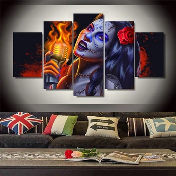 DIY Diamond Painting Skull singer Cross Stitch Rhinestone Crystal Needlework Diamond Embroidery Full Round-square drill DK038
DIY Diamond Painting Skull singer Cross Stitch Rhinestone Crystal Needlework Diamond Embroidery Full Round-square drill DK038