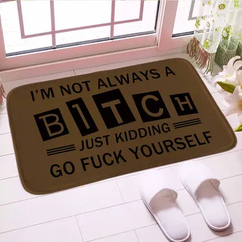 Bitch Doormat Digital Print Custom Modern Traditianal Floor Kitchen Mat Carpet Soft Bathroom Mats Good Gift For Home Decor
Bitch Doormat Digital Print Custom Modern Traditianal Floor Kitchen Mat Carpet Soft Bathroom Mats Good Gift For Home Decor
