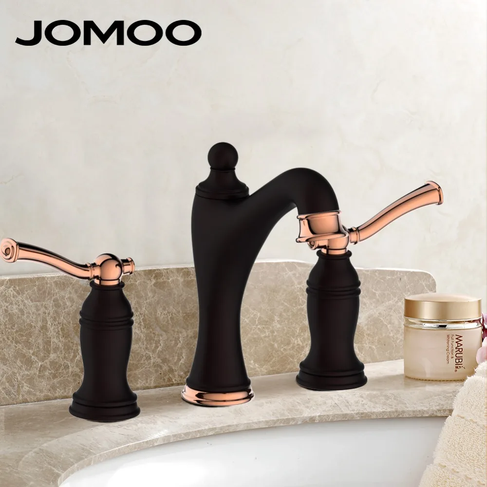 JOMOO Bathroom Basin Faucet Solid Brass Chrome Deck Mounted Basin Mixer three holes double Handles Water Tap bathroom faucet
JOMOO Bathroom Basin Faucet Solid Brass Chrome Deck Mounted Basin Mixer three holes double Handles Water Tap bathroom faucet