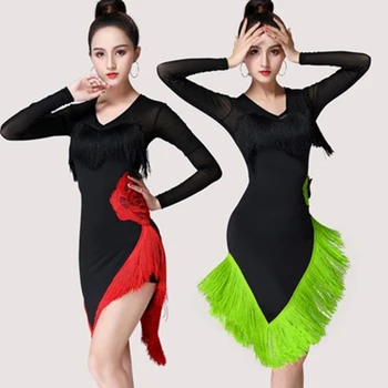 2019 New Latin Dance Dress for Women Hot Selling Long Sleeve Fringe Ballroom Tango Salsa Latin Dance Dresses 1920s gatsby dress
2019 New Latin Dance Dress for Women Hot Selling Long Sleeve Fringe Ballroom Tango Salsa Latin Dance Dresses 1920s gatsby dress