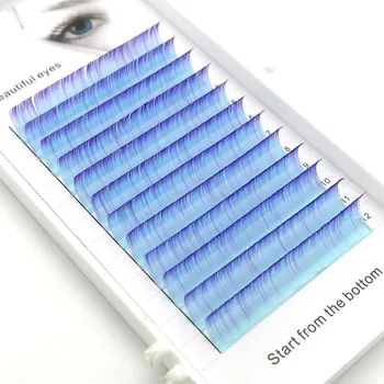 HBZGTLAD NEW C/D curl 0.07/0.1mm 8-15mm false lashes blue+purple eyelash individual colored lashes Faux eyelash extensions tool
HBZGTLAD NEW C/D curl 0.07/0.1mm 8-15mm false lashes blue+purple eyelash individual colored lashes Faux eyelash extensions tool