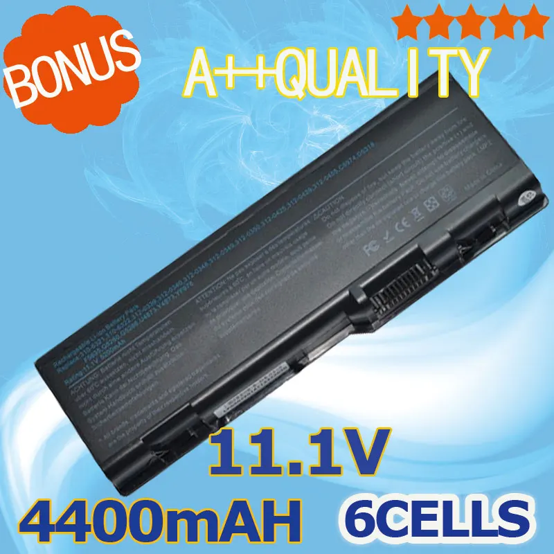 4400mAh Battery 310-6321 312-0340 312-0348 D5318 F5635 for Dell Inspiron 6000 9200 9300 9400 E1705 M170 Precision M6300 M90
4400mAh Battery 310-6321 312-0340 312-0348 D5318 F5635 for Dell Inspiron 6000 9200 9300 9400 E1705 M170 Precision M6300 M90