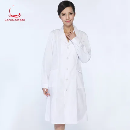 White gown, long sleeve doctor's suit, women's and men's experimental suit, doctor's suit, slimming nurse's uniform
White gown, long sleeve doctor's suit, women's and men's experimental suit, doctor's suit, slimming nurse's uniform