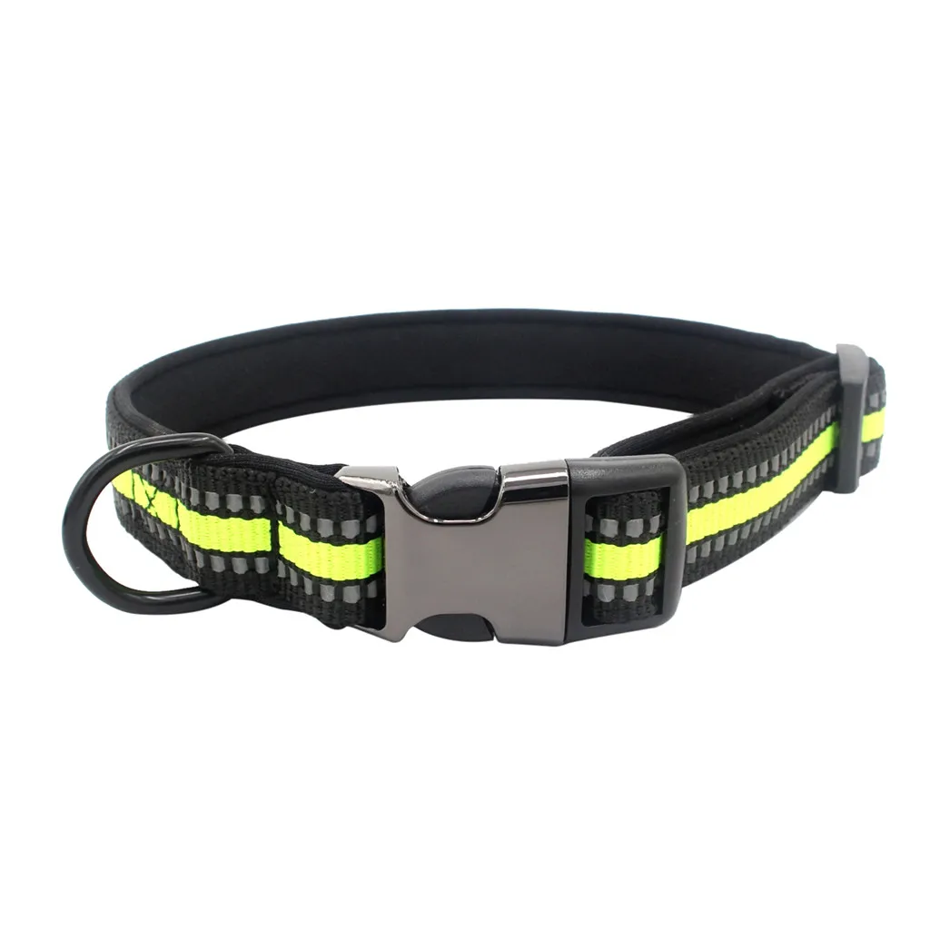 Trsnser Dog Collar Purple Pet Dogs Adjustable Collars Buckle Cat Soft Necklace Reflective Yellow Webbing Harness 19Mer18 P35
Trsnser Dog Collar Purple Pet Dogs Adjustable Collars Buckle Cat Soft Necklace Reflective Yellow Webbing Harness 19Mer18 P35