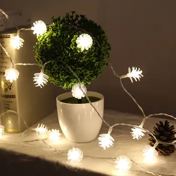 3m 20 LED Lantern Pine Cone Light Led Flashing Lights Meteor Shower Lights Outdoor Balcony Garden Romantic Decorative Lights
3m 20 LED Lantern Pine Cone Light Led Flashing Lights Meteor Shower Lights Outdoor Balcony Garden Romantic Decorative Lights