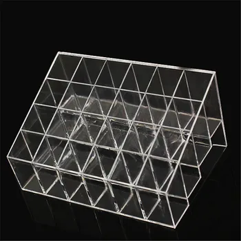 24 Grids Trapezoid Makeup Display Stand Lipstick Case Cosmetic Organizer Holder Transparent Shelf
24 Grids Trapezoid Makeup Display Stand Lipstick Case Cosmetic Organizer Holder Transparent Shelf