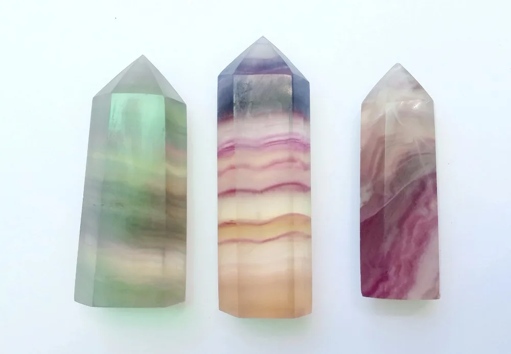 60mm Self Standing 6 Facet Single Point Natural Fluorite Crystal Quartz Wand Healing Bead Point 1pcs
60mm Self Standing 6 Facet Single Point Natural Fluorite Crystal Quartz Wand Healing Bead Point 1pcs