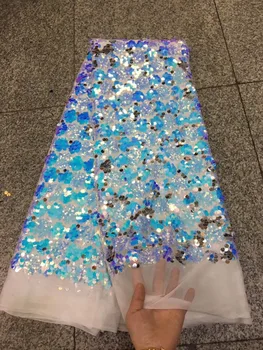 Wedding African lace fabric with white and purple sparkle sequins high quality Nigerian lace fabric with sequins and sequins.YZZ
Wedding African lace fabric with white and purple sparkle sequins high quality Nigerian lace fabric with sequins and sequins.YZZ