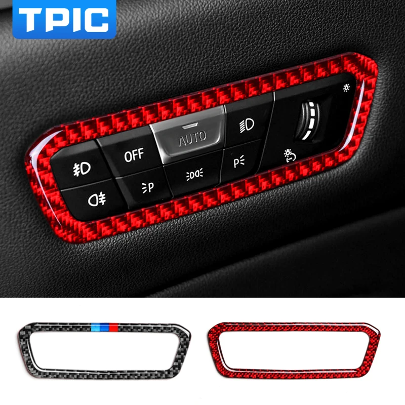 Car Interior Modification Carbon Fiber Headlight Switch Button Frame Cover Trim Sticker Decals Car Styling For BMW G30 X5 Series
Car Interior Modification Carbon Fiber Headlight Switch Button Frame Cover Trim Sticker Decals Car Styling For BMW G30 X5 Series