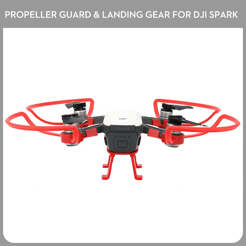 5pieces/lot Upgraded Spark Landing Gear & Quick Release Propeller Guard Protector Kit For DJI Spark Drone
5pieces/lot Upgraded Spark Landing Gear & Quick Release Propeller Guard Protector Kit For DJI Spark Drone