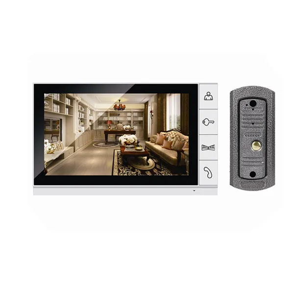 9 Inch Color LCD Video Door Phone Intercom System video citofono Video Doorbell with IR camera
9 Inch Color LCD Video Door Phone Intercom System video citofono Video Doorbell with IR camera