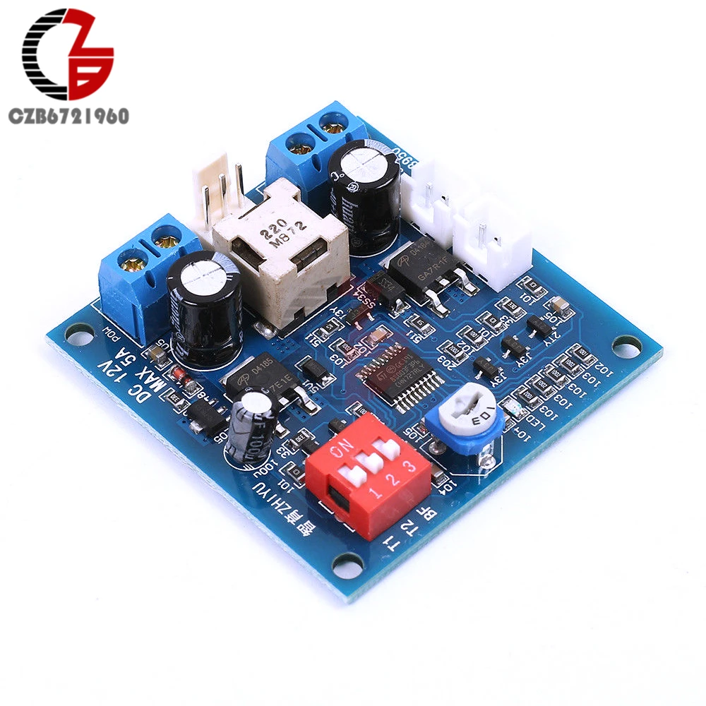 

DC 12V 5A PWM Motor Speed Controller PC Fan Temperature Controller Thermostat CPU High-Temp Alarm Buzz Heat Sink Control Switch