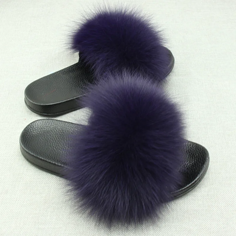 Yu Kube Real Fox Fur Slides Plus Size Summer 2019 Open Toe Fluffy Real Hair Slippers Casual Black Slip On Flip Flops Furry Shoes
Yu Kube Real Fox Fur Slides Plus Size Summer 2019 Open Toe Fluffy Real Hair Slippers Casual Black Slip On Flip Flops Furry Shoes