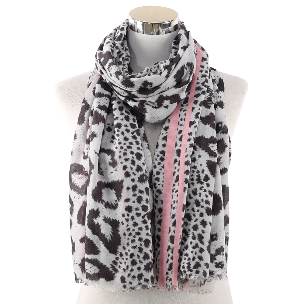 Winfox Luxury Leopard Scarf Shawl Wraps Women Female White Pink Scarves Hijab Foulard Femme
Winfox Luxury Leopard Scarf Shawl Wraps Women Female White Pink Scarves Hijab Foulard Femme