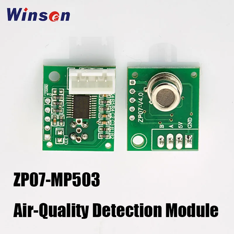 

4PCS Winsen ZP07-MP503 Air-Quality Detection Module Adopts Flat Surface Semiconductor Gas Sensor, Low Power Consumption