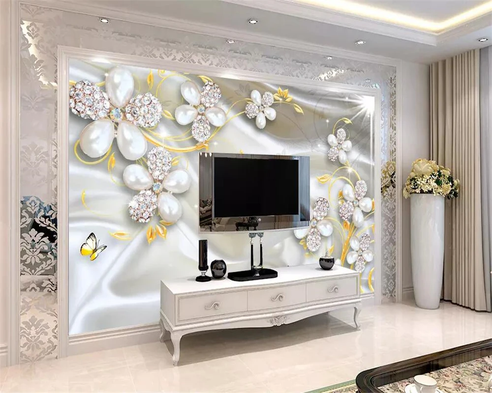 beibehang Custom wallpaper 3D jewelry flowers luxury background wall living room bedroom decoration wallpaper 3d Papel de parede
beibehang Custom wallpaper 3D jewelry flowers luxury background wall living room bedroom decoration wallpaper 3d Papel de parede