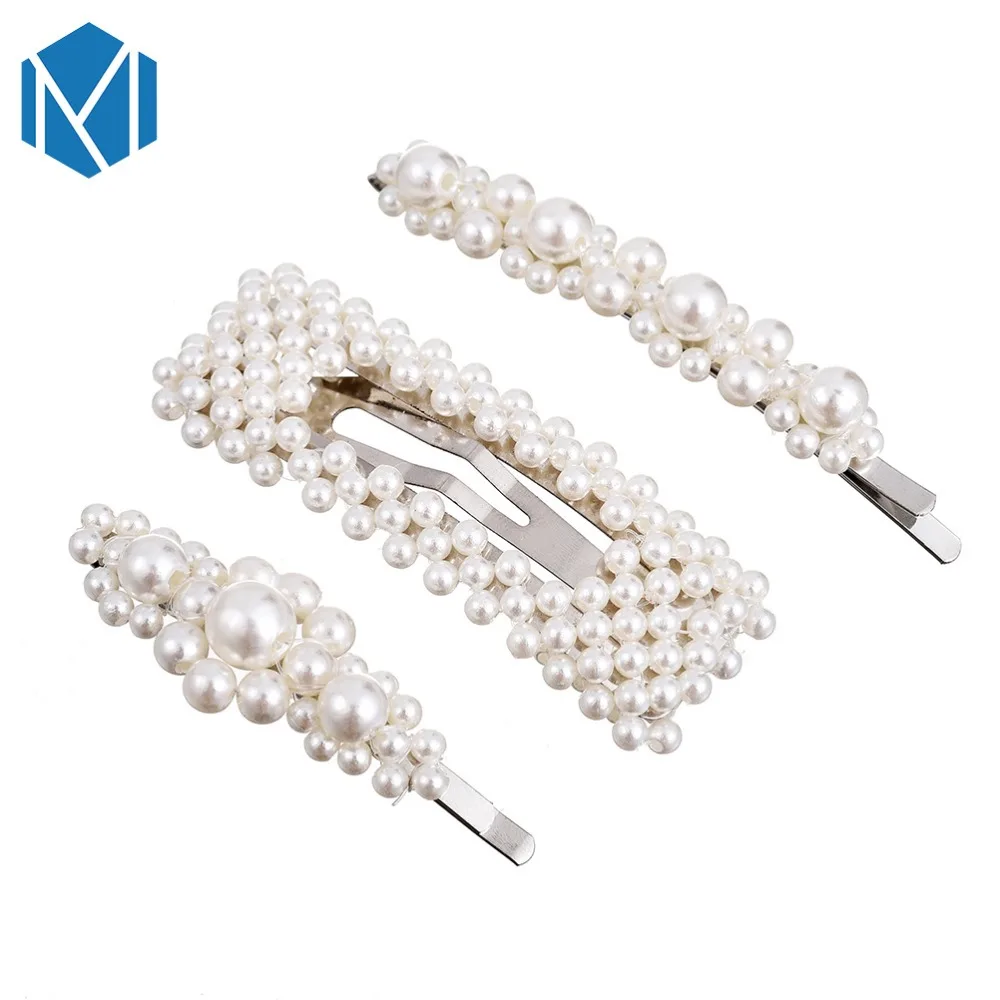 M MISM Hot Selling Fashion Women Hair Clips Imitation Pearl Elegant Ladies Hair Pins High Quality Rectangle Hair Accessories
M MISM Hot Selling Fashion Women Hair Clips Imitation Pearl Elegant Ladies Hair Pins High Quality Rectangle Hair Accessories