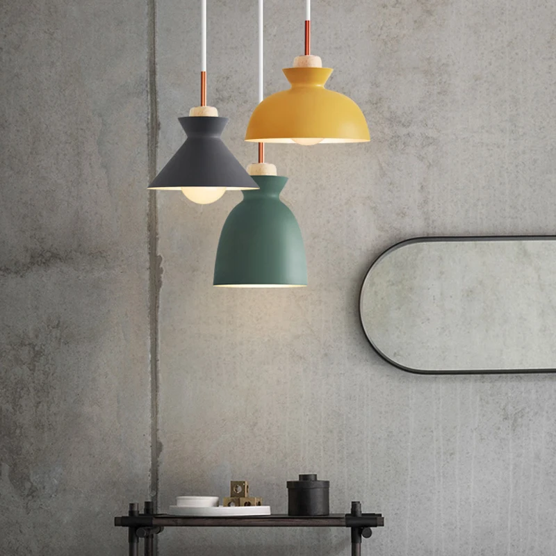 Fashion-Colorful-Modern-Wood-Pendant-Lights-Lamparas-Minimalist-design-shade-Luminaire-Dining-Room-Lights-Pendant-Lamp (3)