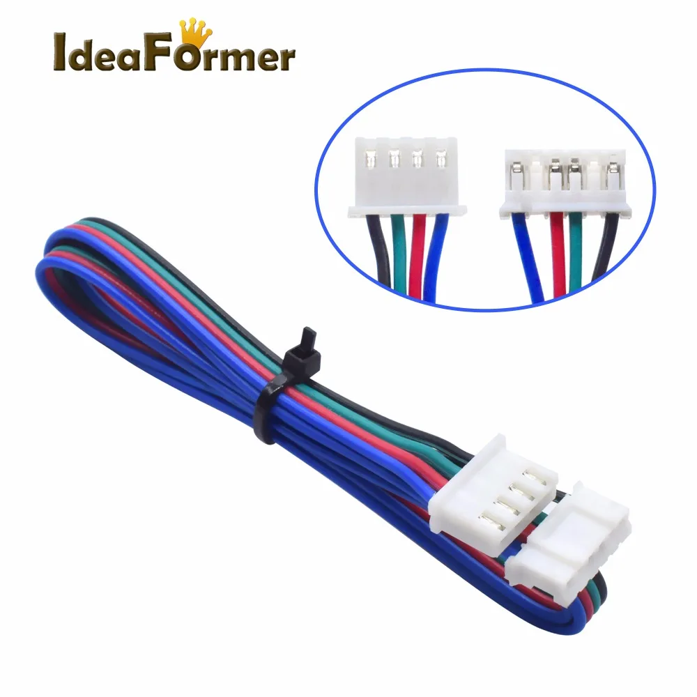 3D printer DuPont line HX2.54 4pin 15cm 20cm 50cm 100cm 150cm to 6pin White Terminal stepper Motor cable for Stepper Motor
3D printer DuPont line HX2.54 4pin 15cm 20cm 50cm 100cm 150cm to 6pin White Terminal stepper Motor cable for Stepper Motor