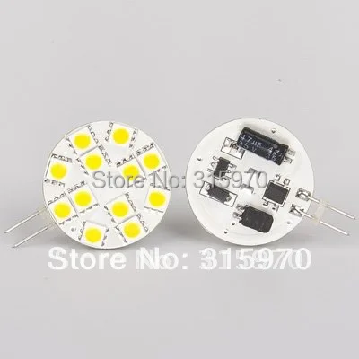 

Led G4 Lamp 12LED 5050 SMD 12V Commercial Engineering Indoor Car Housing Camper Boat Spoting Corn Bulb 1pcs/lot