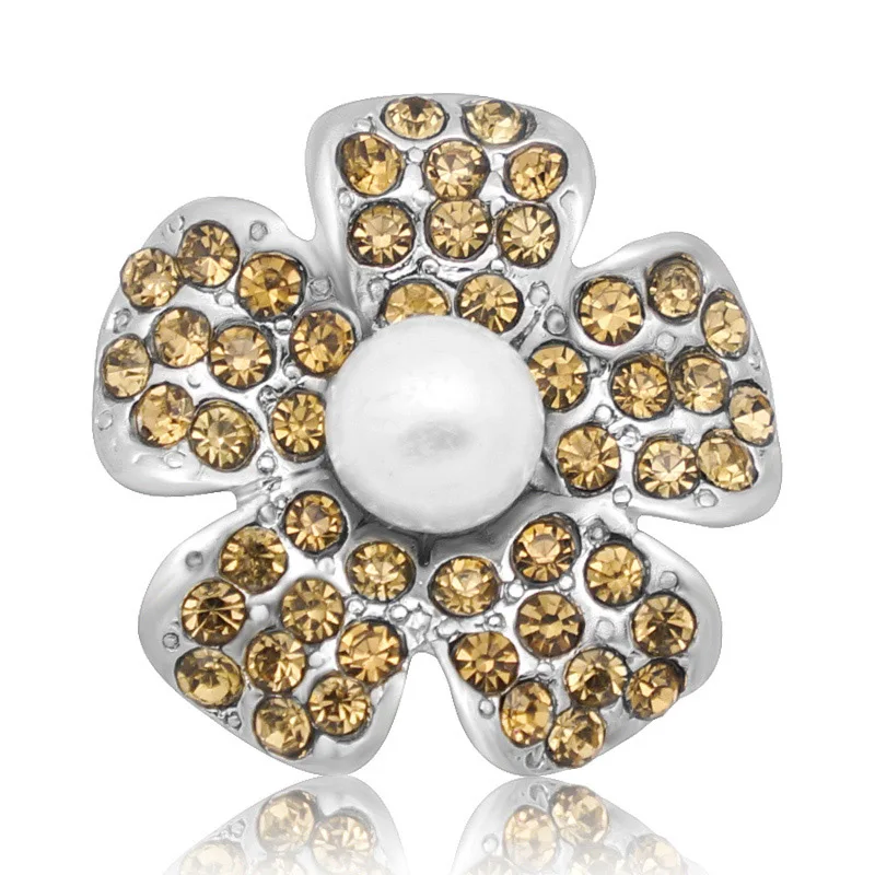 New Beauty Rhinestone flower metal 20mm snap buttons fit 18mm snap jewelry wholesale KZ1499
New Beauty Rhinestone flower metal 20mm snap buttons fit 18mm snap jewelry wholesale KZ1499