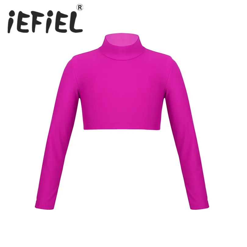 Long Sleeves Kid Girls Children Ballet Dance Clothes Crop Top for Dancing Stage Performance Workout Sports Crop Top
Long Sleeves Kid Girls Children Ballet Dance Clothes Crop Top for Dancing Stage Performance Workout Sports Crop Top