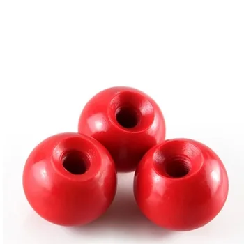 2Pcs M6 M8 M10 M12 M16 Bakelite gum wood ball 20mm-50mm OD hand nuts spherical Round Handle mechanical Grip nut red
2Pcs M6 M8 M10 M12 M16 Bakelite gum wood ball 20mm-50mm OD hand nuts spherical Round Handle mechanical Grip nut red